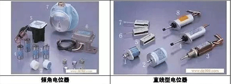 傾角電位器、直線型電位器